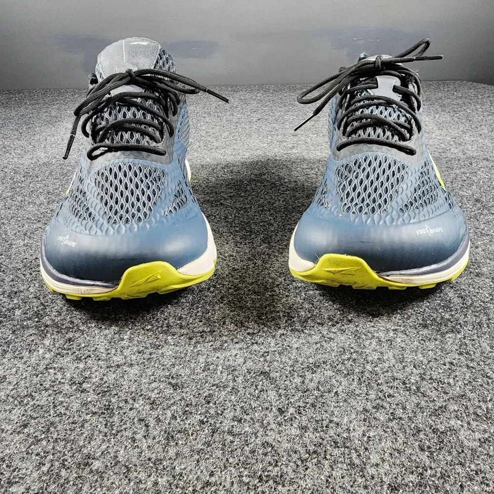 Altra Viho Running Shoes Mens 11 Blue Lime AL0A4PE8206 Zero Drop Road Trainers